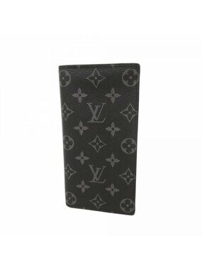 Louis Vuitton Wallet Monogram Eclipse Portefeuille Brother Black